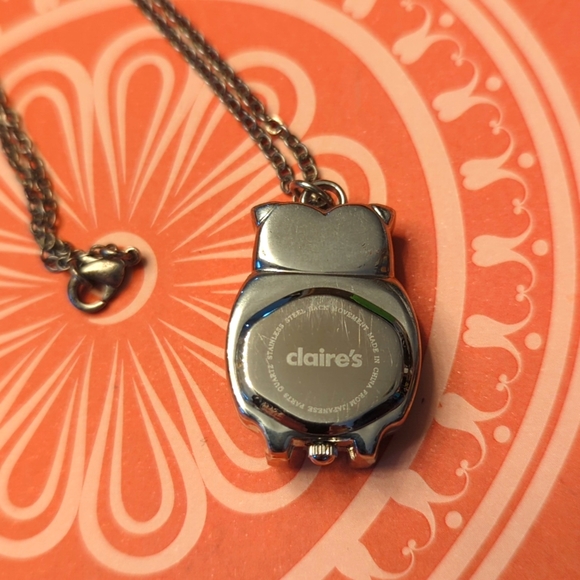 Claire's Owl Bracelet and Necklace Set - Picture 5 of 6